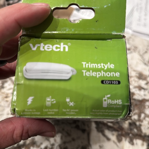 Brand new still in the box never had the tissue paper out of it vtech phone - Picture 5 of 6